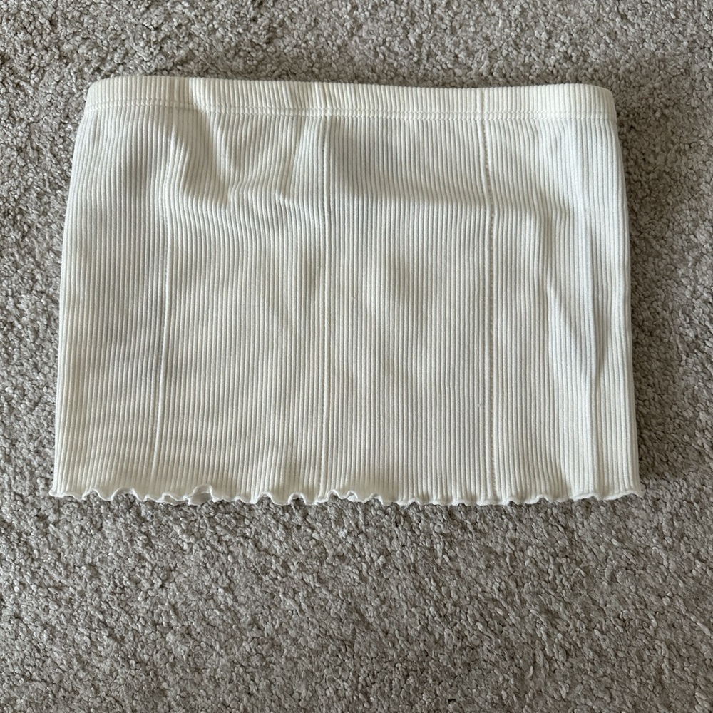 Forever 21 white tube top